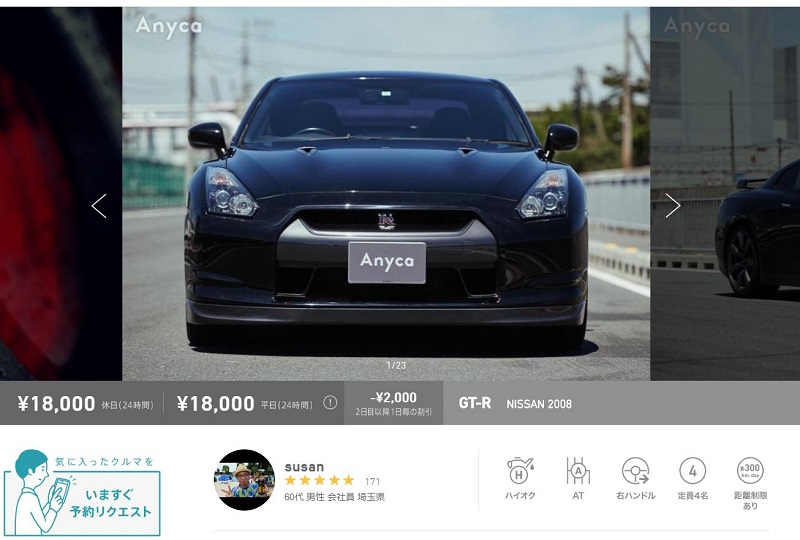 NISSAN GT-R Anyca（エニカ）